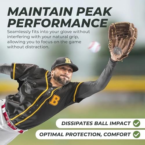 Hot Glove Sting Pad Pro Hand Protector Fits Left or Right Hand for Baseball, Softball, or Hockey - Image 3