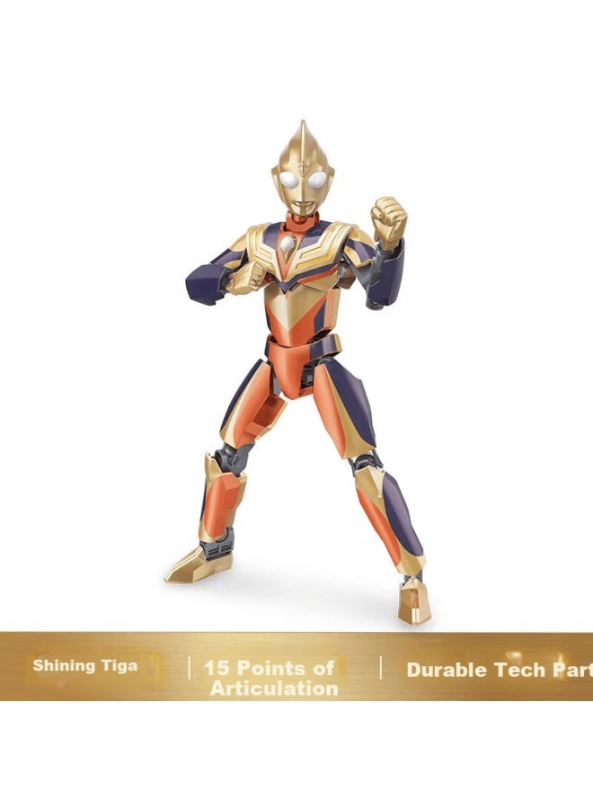 Qiji Ultraman Building Blocks Diga Ultraman Limited Edition Children's Construction Toy Boys And Girls Holiday Gift - Image 5