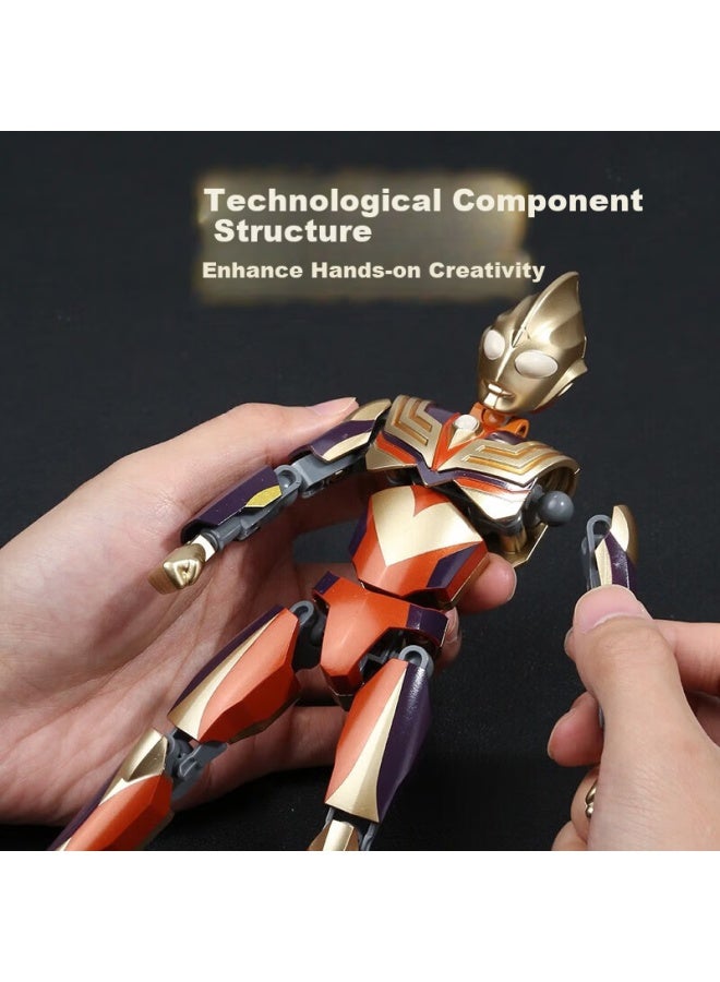 Qiji Ultraman Building Blocks Diga Ultraman Limited Edition Children's Construction Toy Boys And Girls Holiday Gift - Image 2