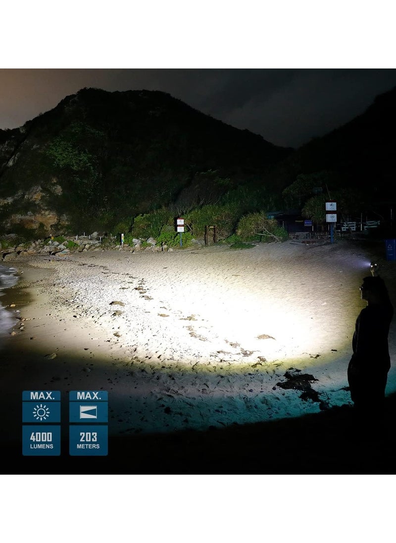 IMALENT - IMALENT LD70 EDC Flashlight Led Rechargeable Handlight High Performance 4000 lumens - Image 1