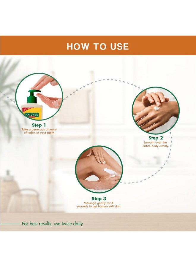 نيتشرز إيسنس لوشن الجسم باللوز والعسل من ناتشرز إسنس، مغذي ومرطب، لوشن غير دهني للبشرة الجافة والخشنة، غني بزبدة الشيا واللوز والعسل، 500 مل - Image 4
