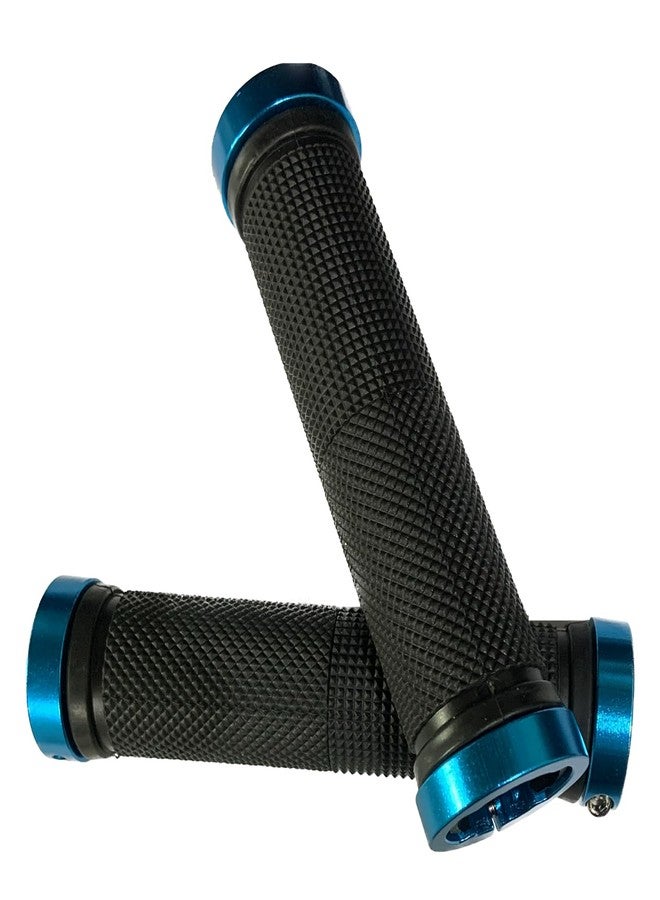 Wavva® Handle Grip for Cycle Non-Slip and Firm, Handles Grips Cycling Lock-on Anti-Slip Bicycle Handlebar Grips for Beach Cruiser Razor Scooter Foldable Mountain Bicycle (Ring Clousre) - Image 1