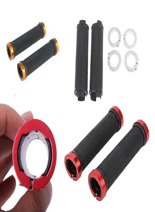 Wavva® Handle Grip for Cycle Non-Slip and Firm, Handles Grips Cycling Lock-on Anti-Slip Bicycle Handlebar Grips for Beach Cruiser Razor Scooter Foldable Mountain Bicycle (Ring Clousre) - Image 5