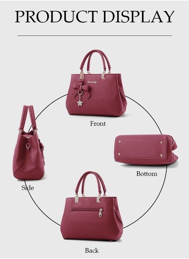 Generic - Adjustable shoulder strap, single shoulder crossbody bag with multiple pockets design, high-quality fabric, large capacity, ladies'/mothers'/girlfriends' gift handbag - Image 1