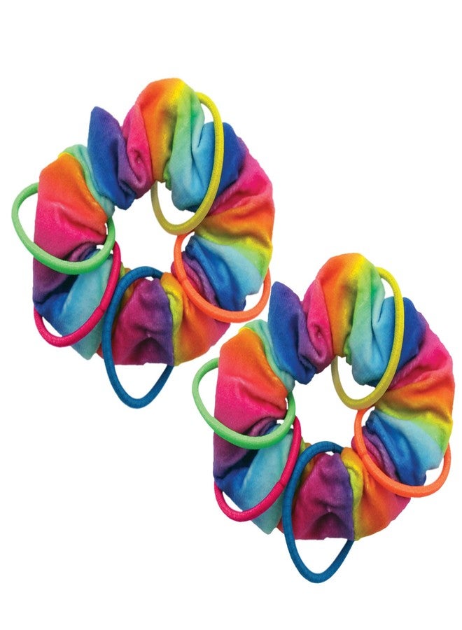 KONG Active Scrunchie Catnip Toy - Plush Elastic Ring with Crinkle Sounds - Catnip-Infused for Batting, Chasing & Pouncing - Interactive Cat Toy for All Breeds (2 Pack)