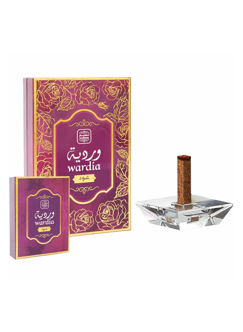 Naseem Oud Wardia Bakhoor Incense Sticks – 100g Oud & Floral Fragrance for Home and Office, Relaxation & Meditation - Image 1