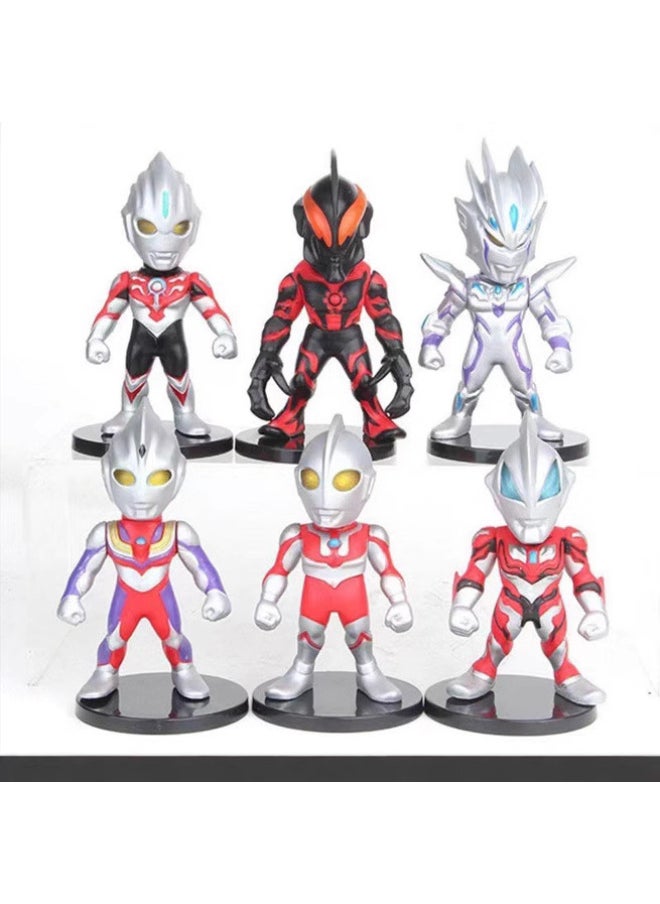 null - 6 King Pesticide Q Edition Model Ornaments 10cm Gashapon Machine Doll-Color:2 Generations Of 8 Models (10cm) Starting Price Is 20 Sets - Image 1