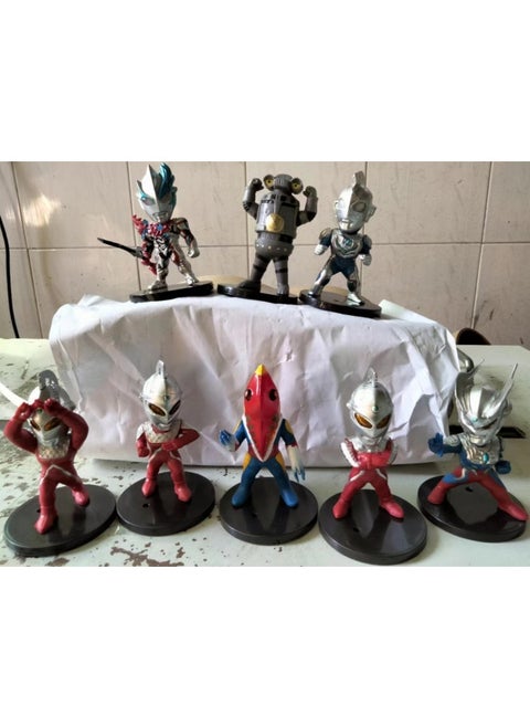6 King Pesticide Q Edition Model Ornaments 10cm Gashapon Machine Doll-Color:2 Generations Of 8 Models (10cm) Starting Price Is 20 Sets