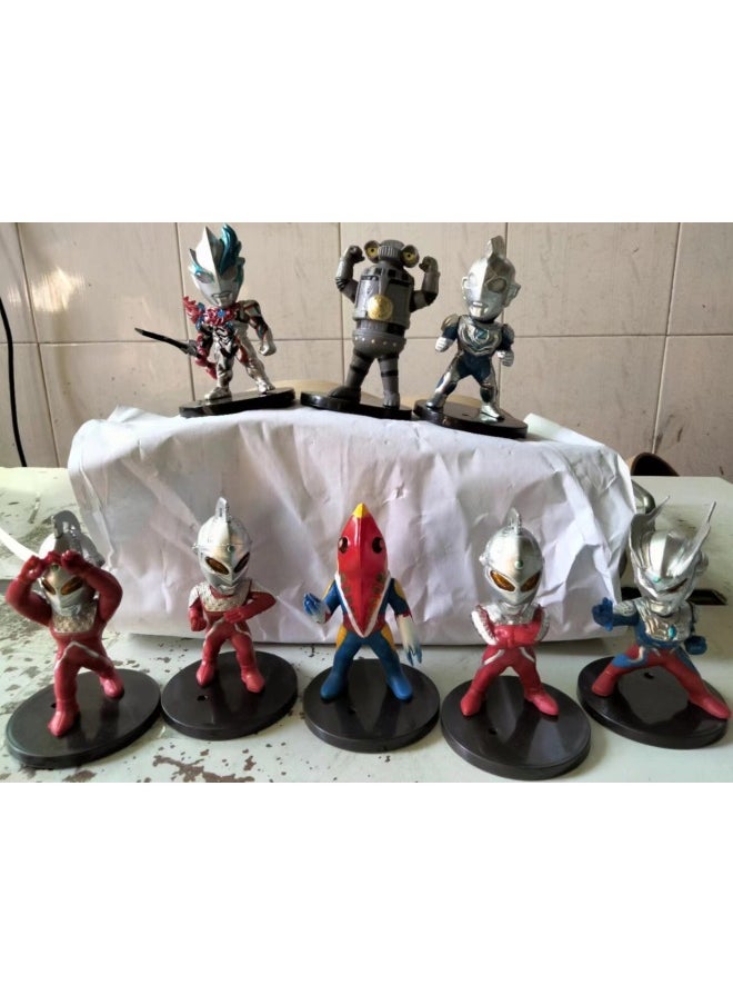 null - 6 King Pesticide Q Edition Model Ornaments 10cm Gashapon Machine Doll-Color:2 Generations Of 8 Models (10cm) Starting Price Is 20 Sets - Image 1