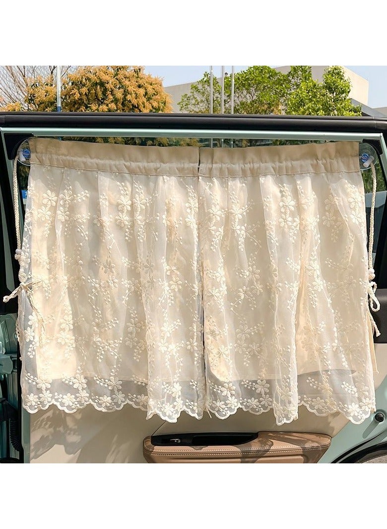 عام ستائر السيارات: عادةً ما تكون ستائر حماية السيارة من الشمس. إنها صغيرة في الحجم وتجعل هواء السيارة خفيفًا وطريًا وتظلل من أشعة الشمس. ستائر السيارات هذه سهلة التركيب والاستخدام وتمنع أشعة الشمس المباشرة. - Image 1