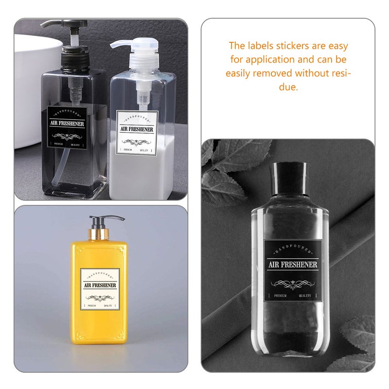 Labels for Bottles, Adhesive Stickers for Containers, Bathroom Organization Essentials - Image 4