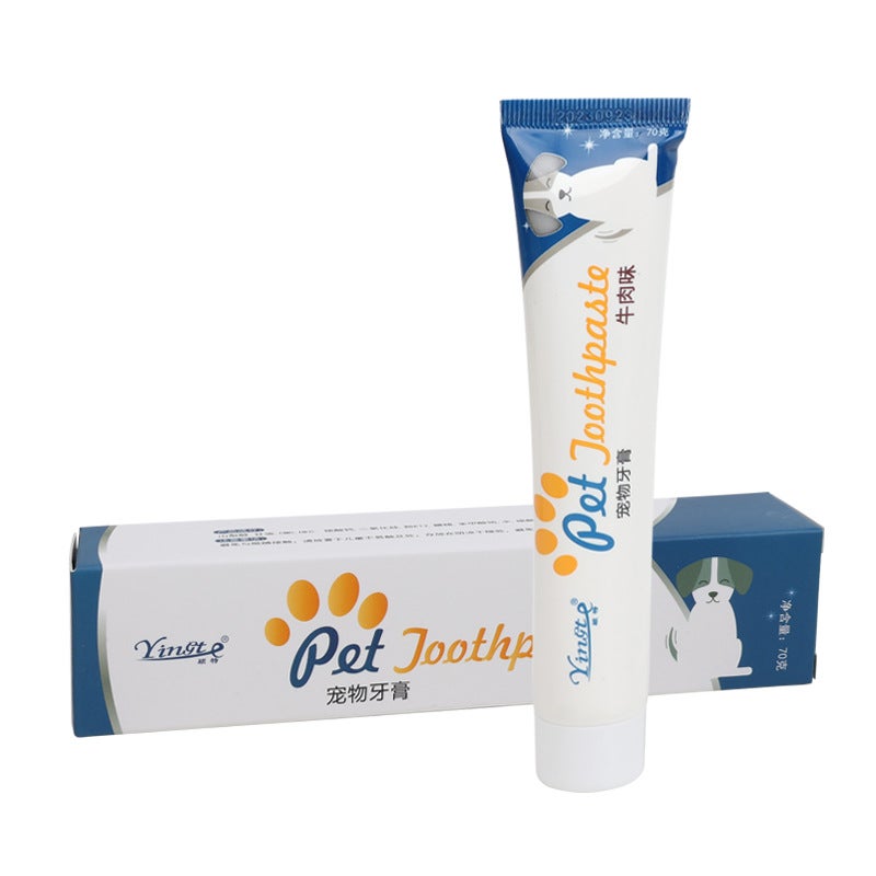 Generic Pet Toothpaste Dog Cat Oral Care Beef flavor 