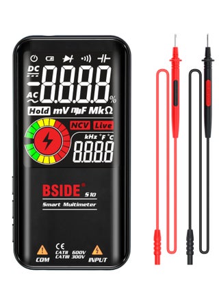 S10 ذكي 9999 التهم شاشة LCD رقمية متعددة التيار المتناوب/تيار مستمر الفولتميتر جهاز قياس المقاومة اختبار المقاومة السعة تردد الصمام الثنائي الاستمرارية NCV خط مباشر مع عقد بيانات ضوء الفلاش - pzsku/Z5FC48CD81F8CA9743AC2Z/45/_/1681293332/d57cfde7-c1d1-43a7-8651-b19dfce4f00f