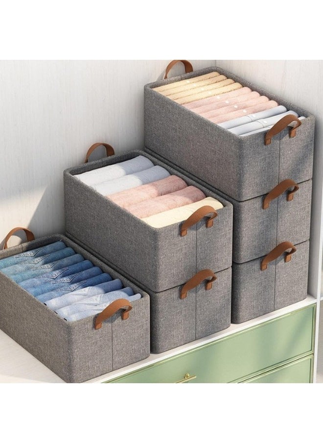Happy Home - Oxford Folding Storage Box for Organizing Clothes Towels Bed Linen 47*27*18cm - Image 1