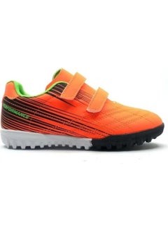 Cool Kids Ronaldo Orange Boys Indoor Soccer Shoes  - Image 3