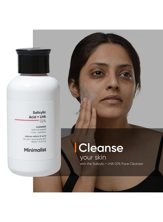 منيماليست مجموعة مكافحة حب الشباب، مجموعة روتين العناية بالبشرة للجنسين، غسول للوجه، مرطب، ومجموعة مصل  - Image 2