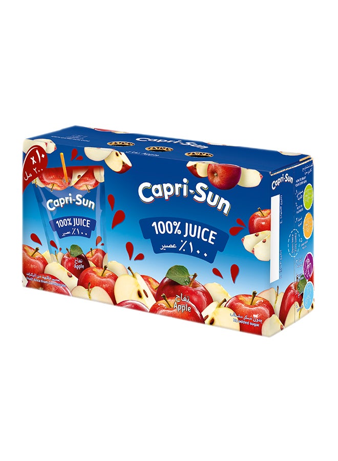 Fruit Crush Apple Juice 10 x 200ml