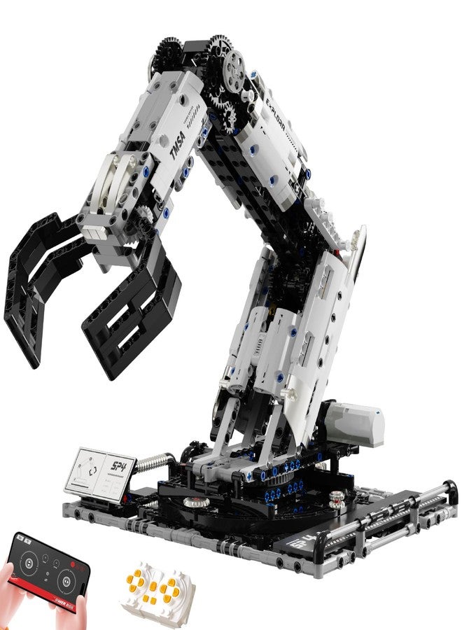 HPROMOT Building Toys STEM Robotics Arm Kits, 1029 PCS APP & Remote Control Robot Toys for Kids Ages 8-16, Engineering Technic Coding Robotic Kit, Educational Science Set Birthday Gift for Boys Girls - Image 1