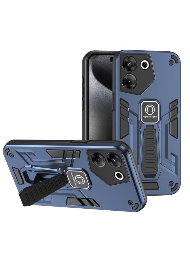 The Bros Case For Tecno Camon 20 Pro 5G 2 in 1 Shockproof Holder Phone Case