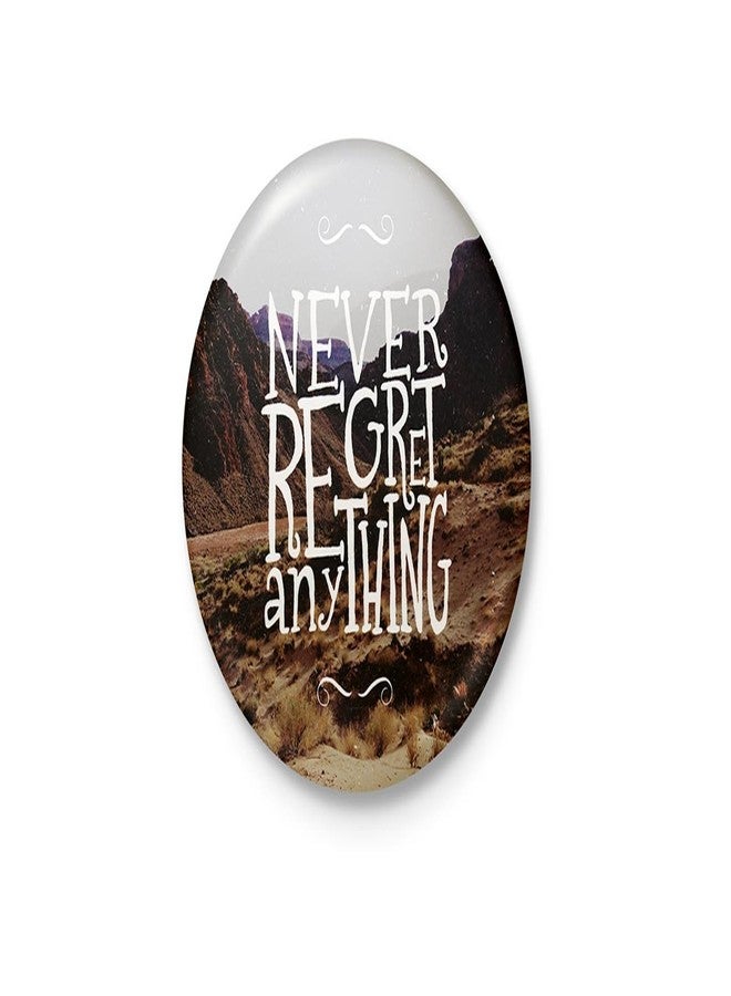 لا تندم على أي شيء - شارة بسيطة