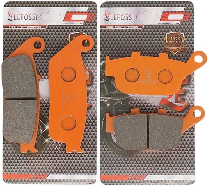 Motorcycle Front Rear Carbon Fiber Brake Pads For Suzuki Gw 250 Inazuma Gsx250R