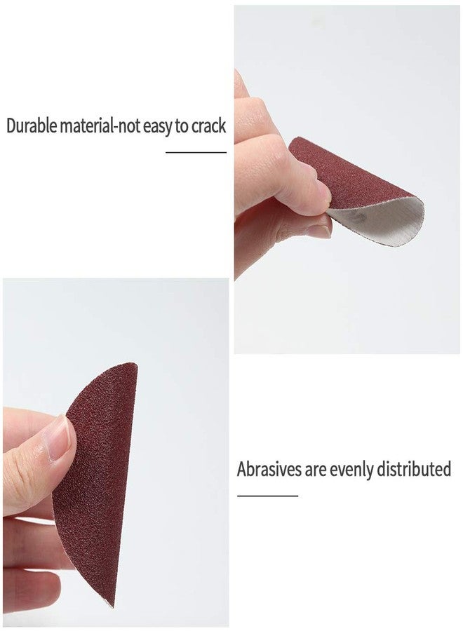 SPEEDWOX 100pcs Sanding Discs 3 Inch Sandpaper 80 Grit Hook and Loop Sanding Discs for Drill Grinder Rotary Tools No Hole - Image 3