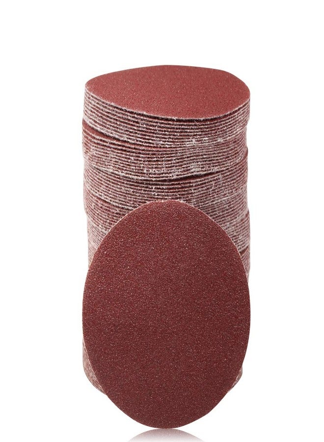 SPEEDWOX 100pcs Sanding Discs 3 Inch Sandpaper 80 Grit Hook and Loop Sanding Discs for Drill Grinder Rotary Tools No Hole - Image 1