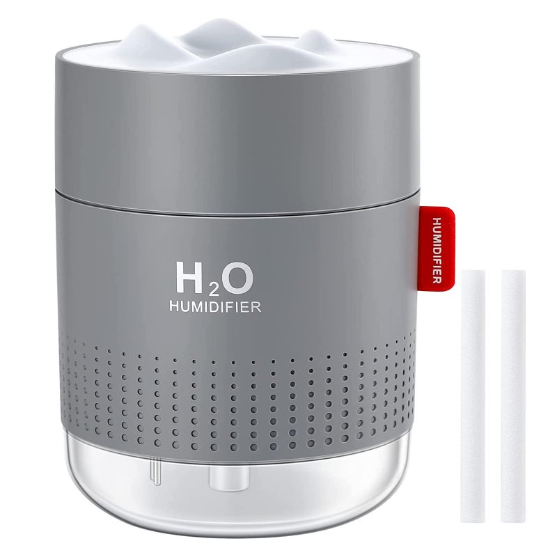 Humidifiers for Home Bedroom 500ML Cool Mist Humidifier with Night Light Waterless AutoOff WhisperQuiet Air Humidifier Up to 1016 Hours Continuous Use for Baby Bedroom Plants Office