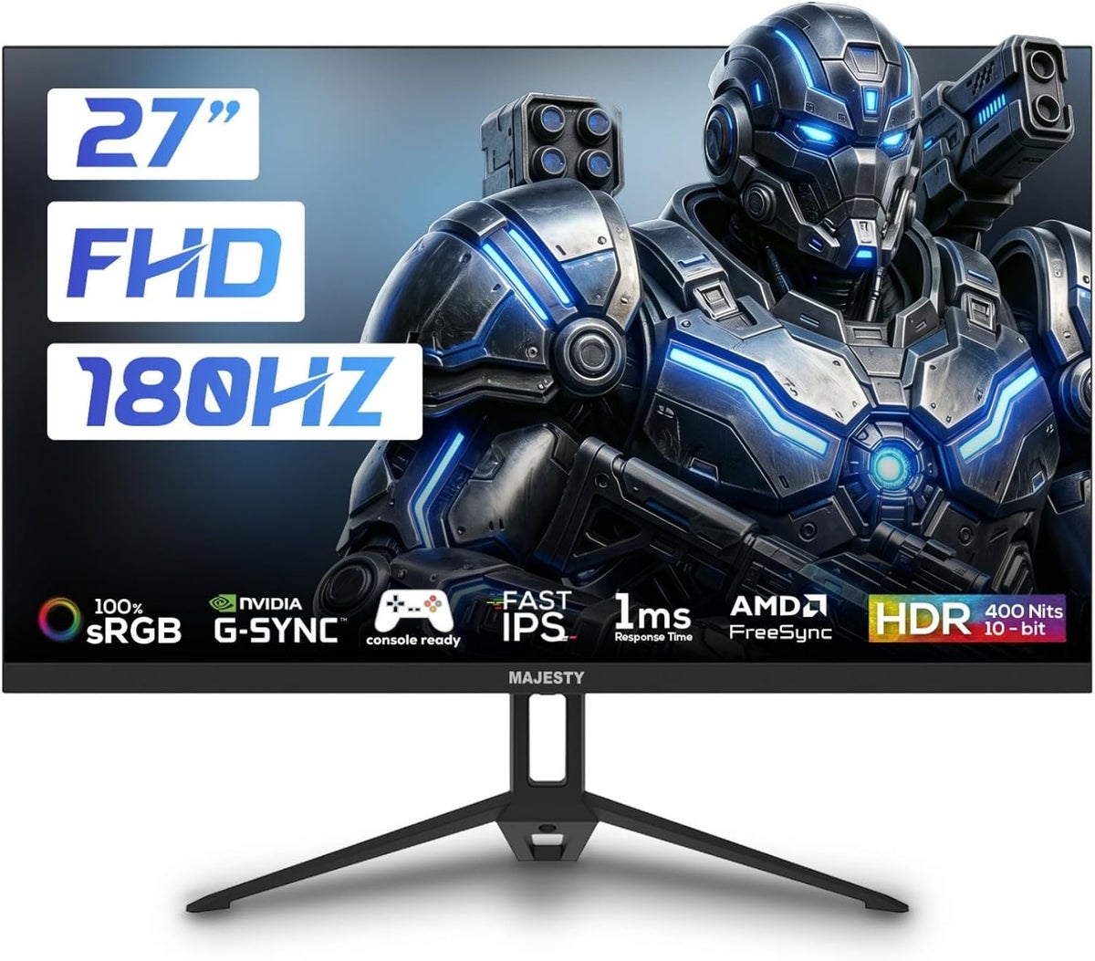 ماجستي Majesty 27 Gaming Monitor 27 inch