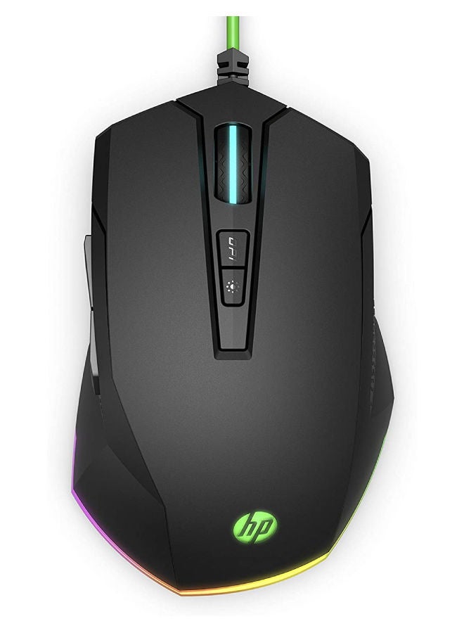 HP ماوس HP بافيليون للألعاب 200 - 5JS07AA-أسود - Image 1