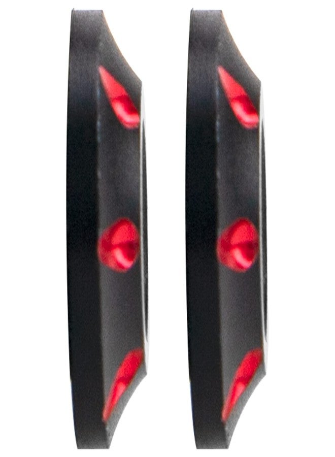 Vgoohobby 4Pack Vgoohobby 1/8 Universal Rear Wing Buttons Gasket Fixed Wing Spacers Compatible with Arrma Traxxas HPI HSP Redcat Axial Tamiya 1/8 RC Buggy Truck Racing Car (Red) - Image 5