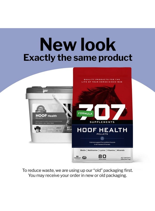Formula 707 Formula 707 Hoof Health Equine Supplement 5 lb Bag - 80 Servings - Biotin, Amino Acids, and Minerals to Improve and Support Healthy Horse Hooves  - Image 2