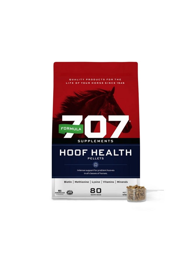 Formula 707 Formula 707 Hoof Health Equine Supplement 5 lb Bag - 80 Servings - Biotin, Amino Acids, and Minerals to Improve and Support Healthy Horse Hooves  - Image 1