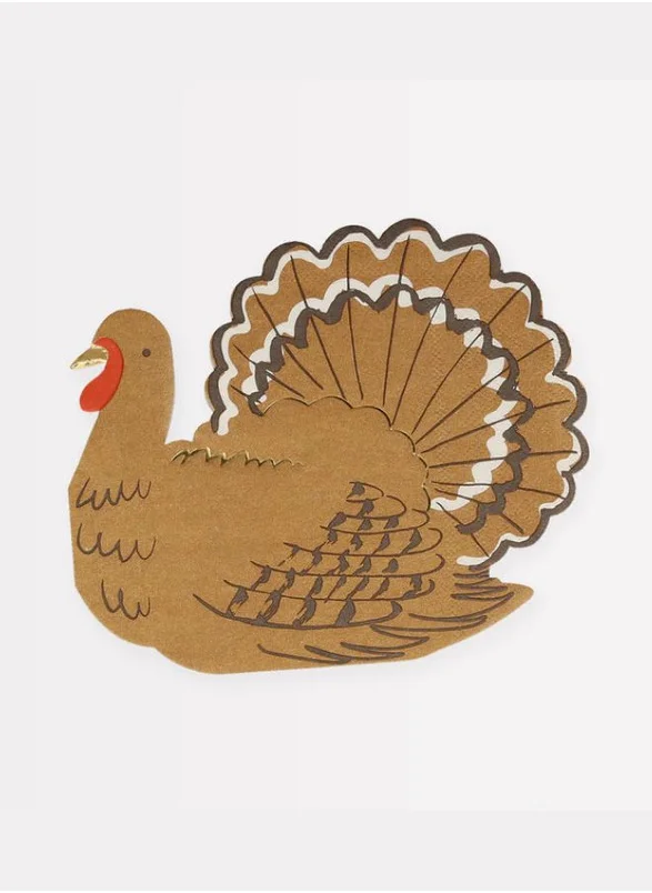 Meri Meri Turkey Paper Napkins