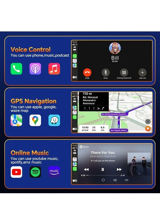 Demine Wireless CarPlay Apple CarPlay & Android Auto Car Adapter, with WiFi Bluetooth Plug and Play Converts Wired to Wireless  - Image 4