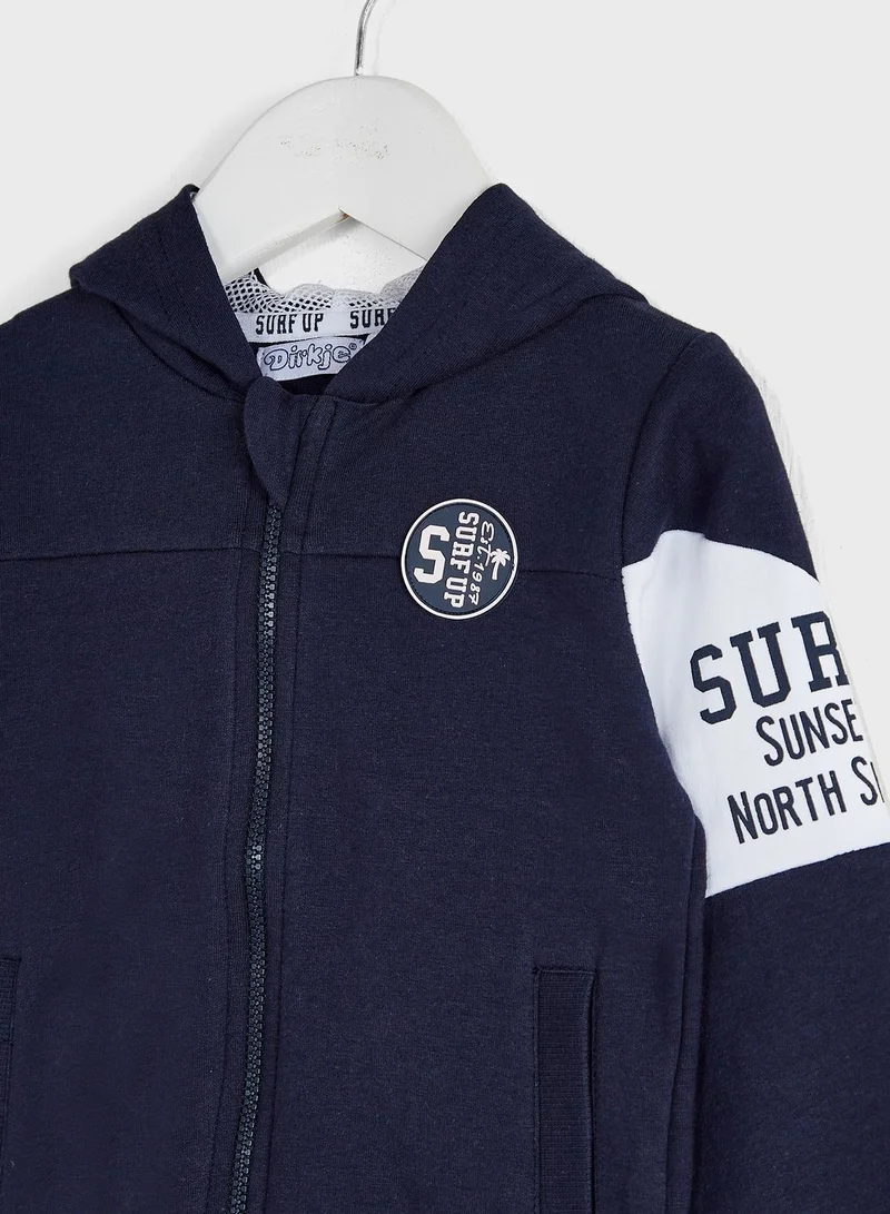 ديركجي Kids Logo Hoodie