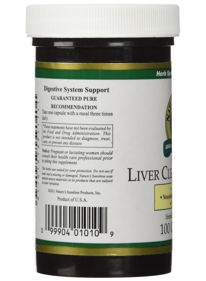 Nature's Sunshine Liver Cleanse Formula, 100 Capsules | A Blend of Herbs Designed to Nourish the Liver and Gallbladder Through Cleansing and Detoxification - Image 3