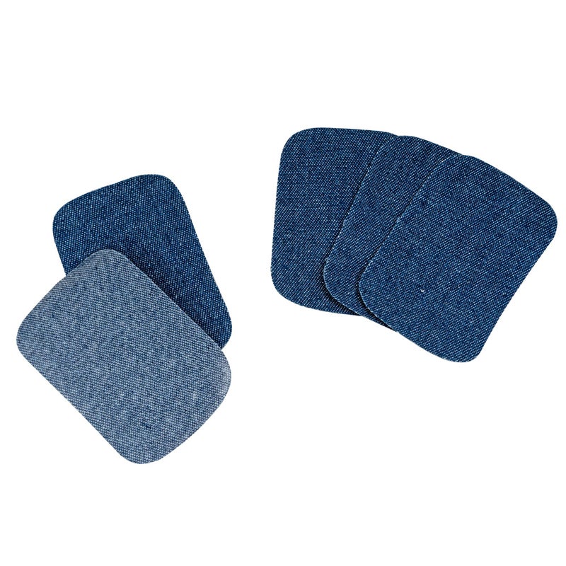 SINGER 00092 Iron-On Denim Patches, 2-Inch x 3-Inch, 10-Count, - Image 4