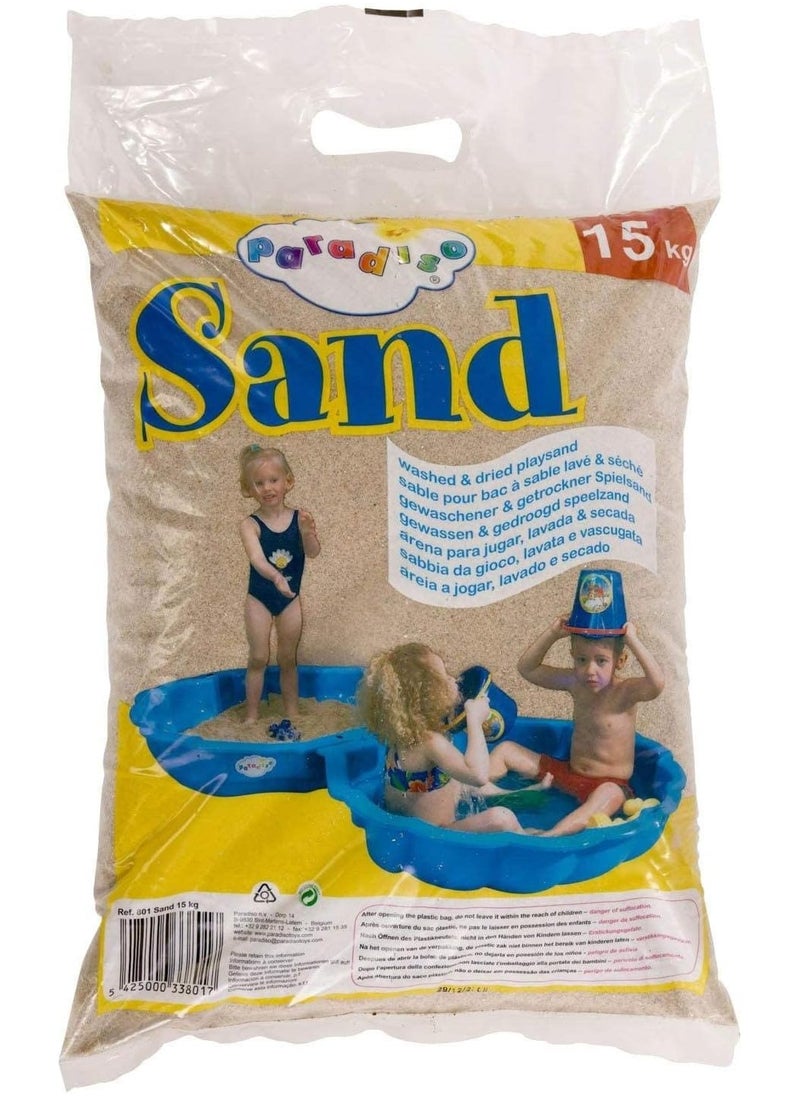 PARADISOTOYS - Paradiso Sterile Play Sand Bag 15kg - Image 1