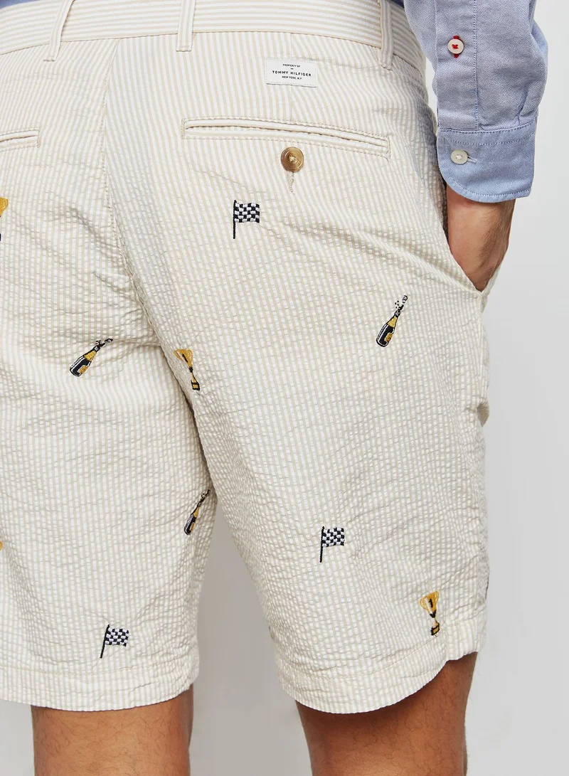 TOMMY HILFIGER Embroidered Shorts