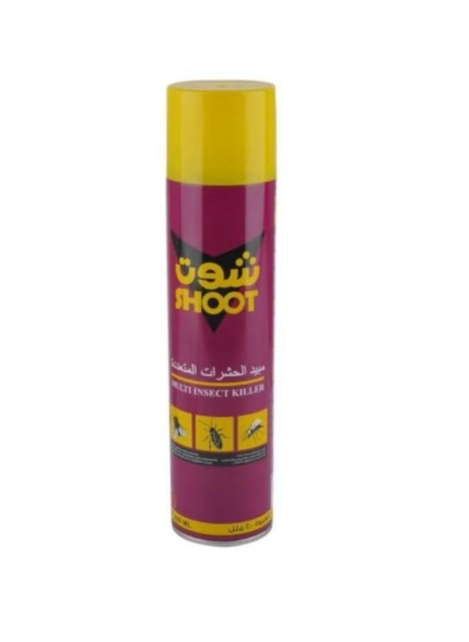 Shoot Insect Killer Spray Purple/Yellow 300ml  - Image 2