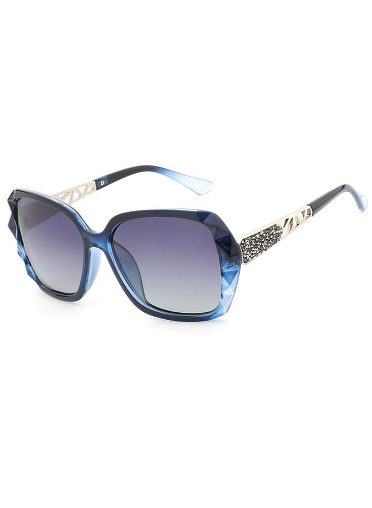 HDCRAFTER Women's Large Frame Polarized UV Resistant Sunglasses - Image 1