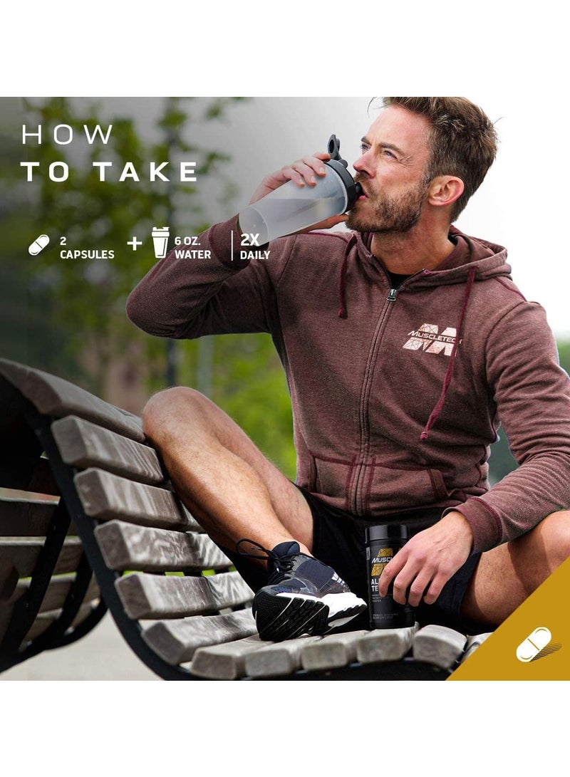 MuscleTech Alpha Test Maximum-Strength Testosterone Booster 120 Capsules - Image 5