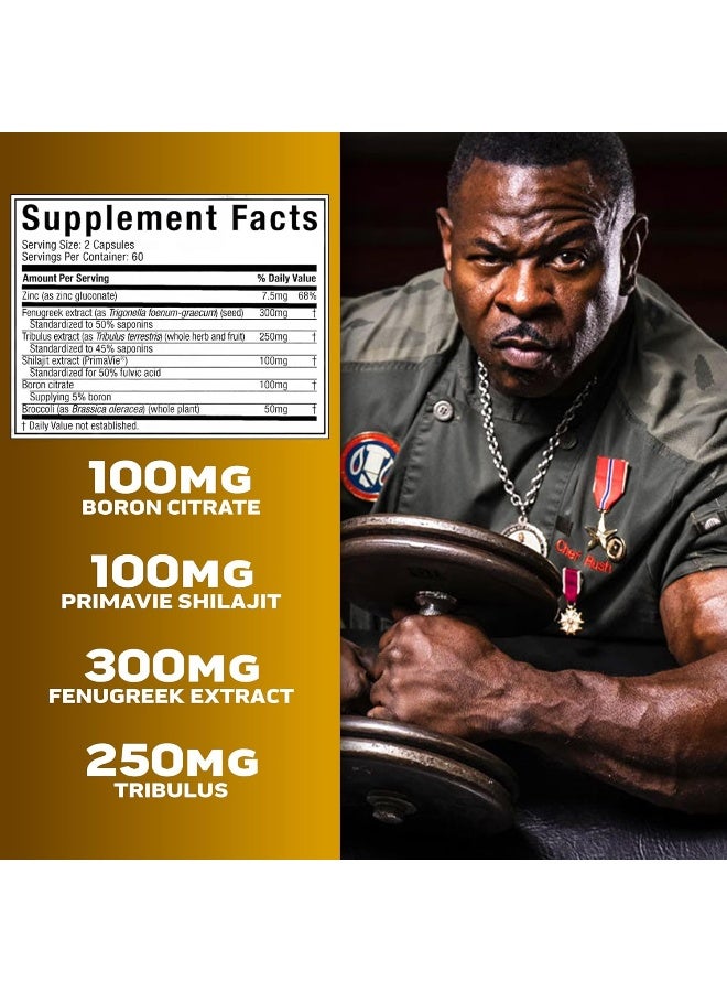 MuscleTech Alpha Test Maximum-Strength Testosterone Booster 120 Capsules - Image 2
