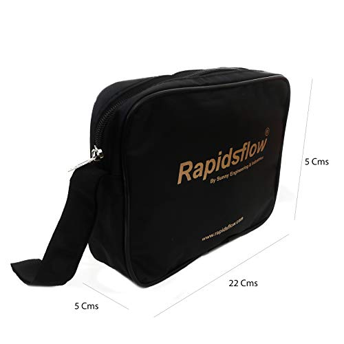 Rapidsflow® Unisex Waterproof Cash Carrying Pouch/Multipurpose Travel Pouch Business Handbag Sling Bag//High-Capacity (Set of 2 Bags) - Image 2