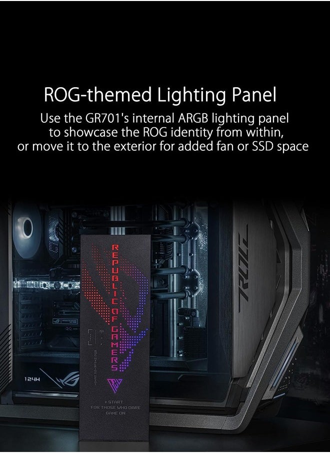 Game Sekret Obsidian 5080 Gaming PC - AMD Ryzen 9-7950X3D Processor | NVIDIA RTX 5080 16GB GPU | 96GB DDR5 6000MHz RAM | 990 Pro 2TB M.2 NVMe 7450MB/s SSD | 360mm AIO Liquid Cooler | 1200W Platinum II PSU | ROG Crosshair X870E Hero Motherboard | WiFi/BT/Win11 Pro | Game Sekret Desktop Tower  - Image 4