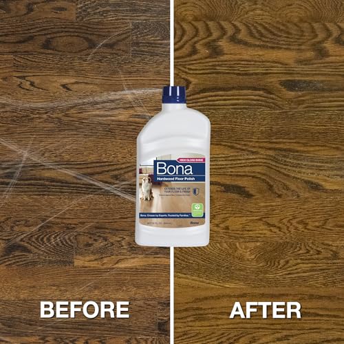 Bona Hardwood Floor Polish - 32 fl oz - High Gloss Shine - Polish for Wood Floors - Protects and Renews Dull Flooring - Covers 500 sq ft - Image 3