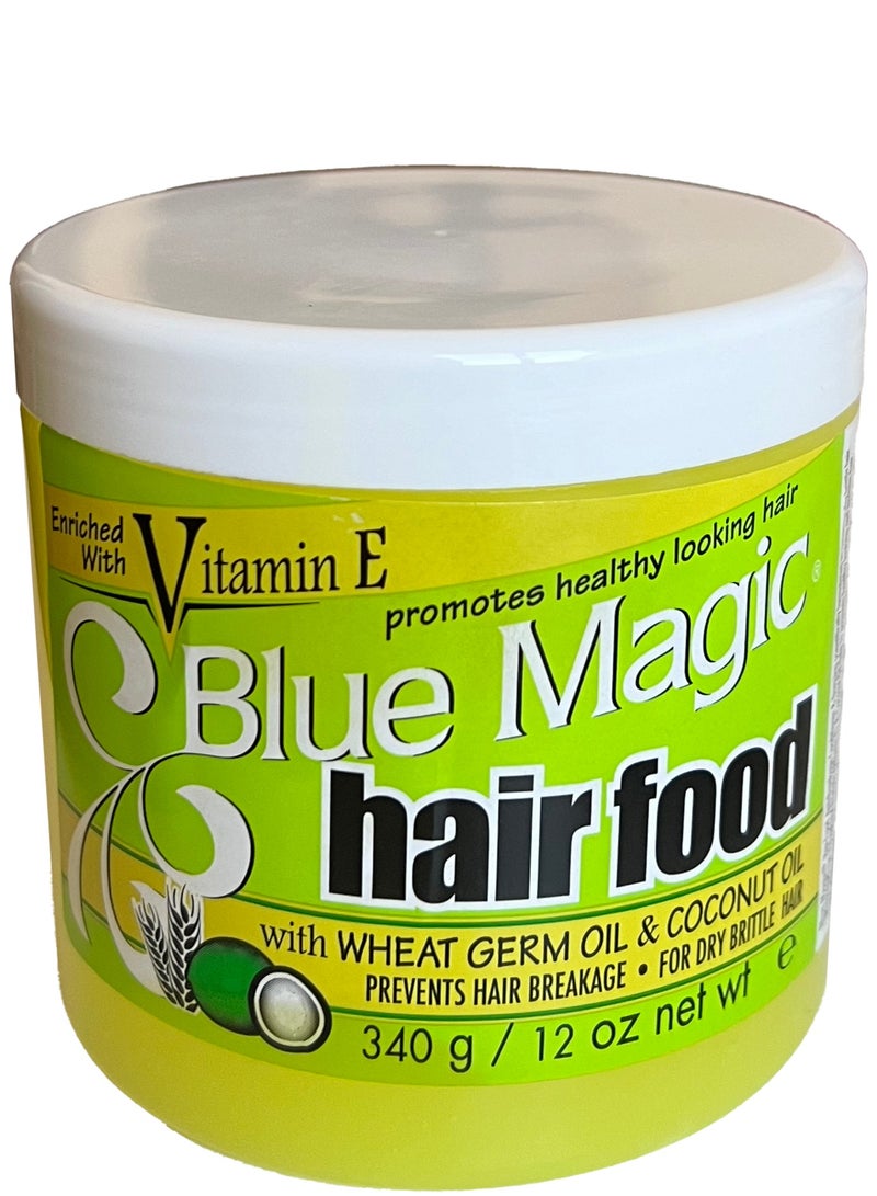 BLUE MAGIC Hair Food BLMHFOO, Coconut, 12 Ounce - Image 1