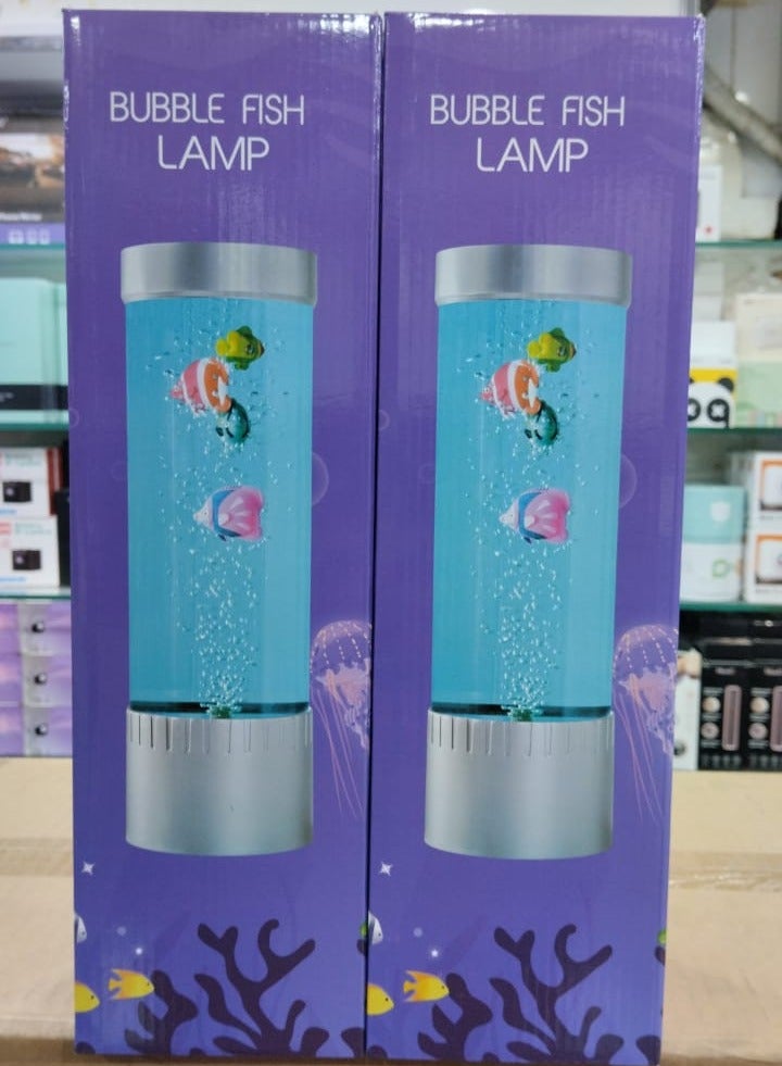 Mini Fish Magma lamp Aquarium Light with Artificial Fish Night Light for Home Office Living Room Decor Gifts for Men Women Kids - Image 1