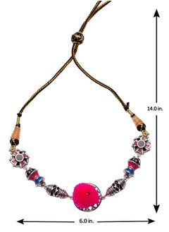 VOYLLA Kalbelia Enameled Choker Necklace  - Image 4